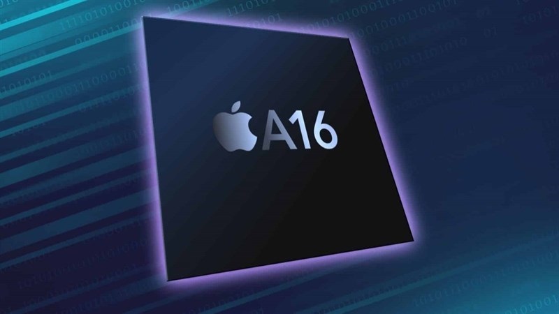 Chip A16 Bionic với hiệu năng đỉnh