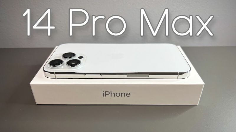 iPhone 14 Pro Max màu trắng