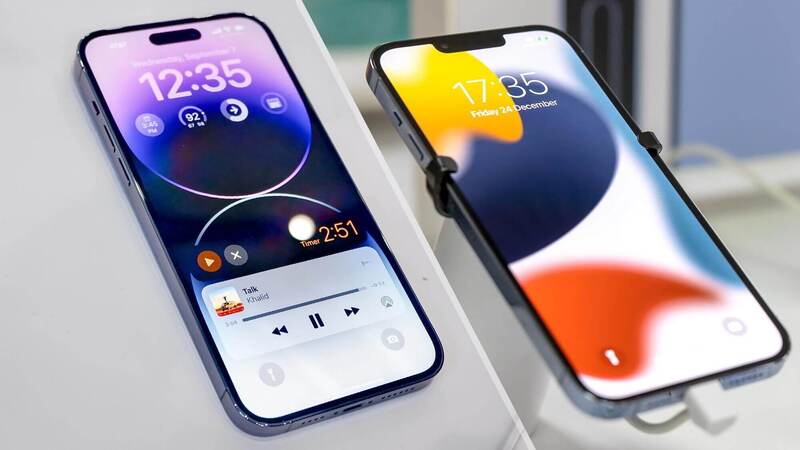 Thiết kế tổng thể iPhone 14 và 12 Pro Max có gì đặc biệt không?