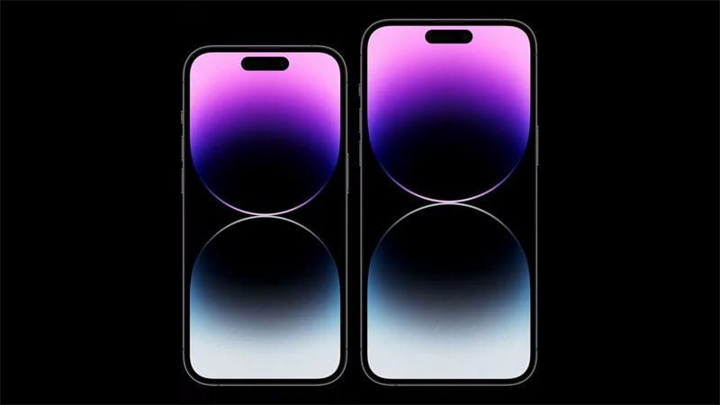 So sánh màn hình iPhone 14 Pro Max với series khác