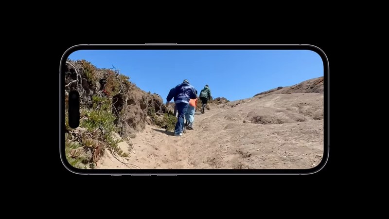 Khả năng quay video 4K của iPhone 14 cũng rất ấn tượng