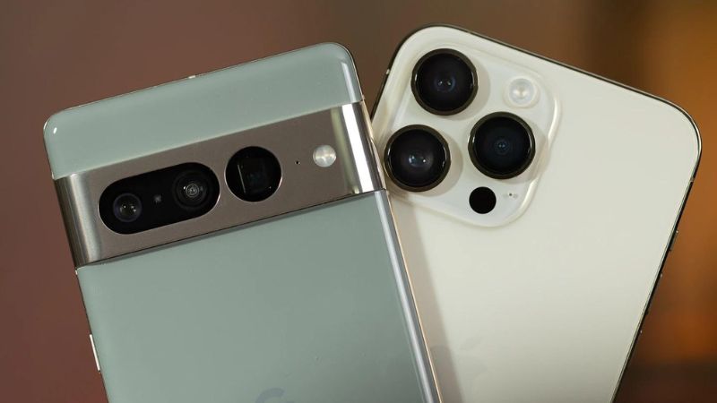 Điểm chung của Pixel 7 Pro và iPhone 14 Pro Max