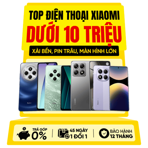 Top Xiaomi Dưới 10 triệu