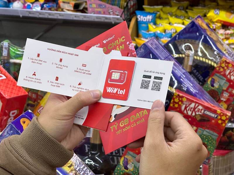 Mua sim Wintel tại Vinmart hoặc cửa hàng Winmart+