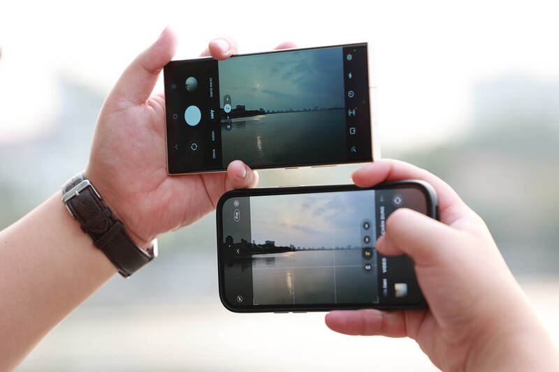 Camera góc siêu rộng của iPhone 14 Pro Max và Galaxy S23 Ultra