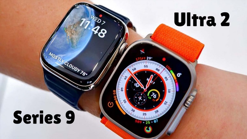 So sánh tính năng của Apple Watch Series 9 và Ultra 2
