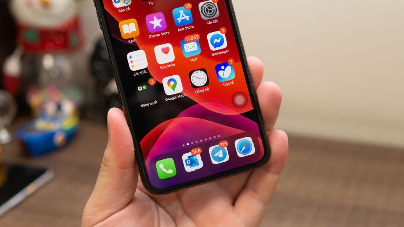Sử dụng nút home ảo để tắt nguồn iPhone 14