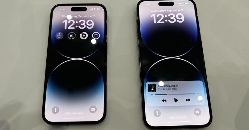 Màn hình iPhone 14 Pro và Pro Max khác nhau thế nào?