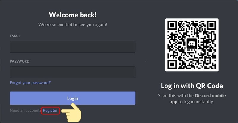 cách tạo tài khoản discord trên máy tính