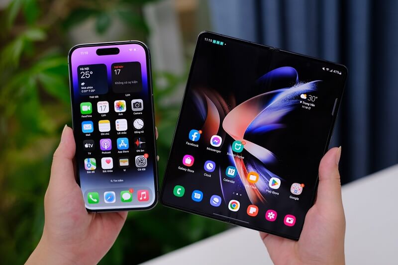 Hai dòng smartphone 1 chín 1 mười