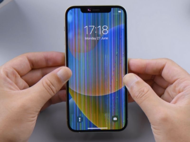 iphone x lỗi sọc màn hình