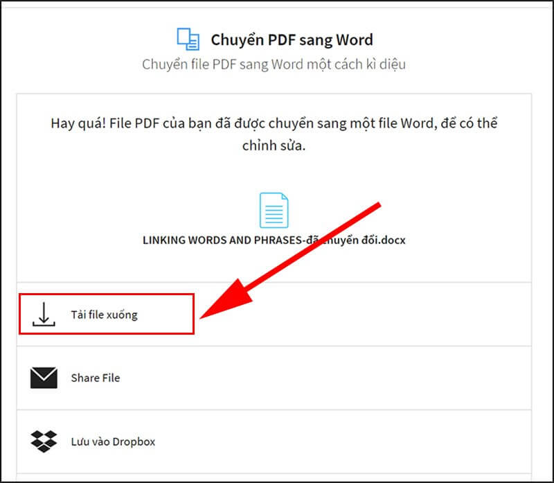 Cách chuyển file PDF sang Word giữ nguyên định dạng không cần phần mềm - Smallpdf.com