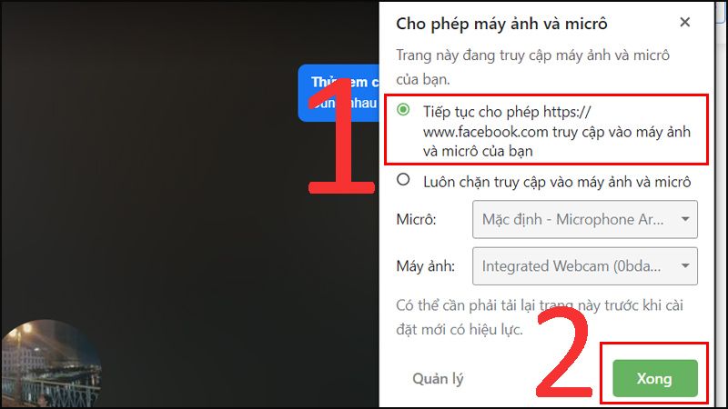 cach khac phuc messenger khong goi duoc
