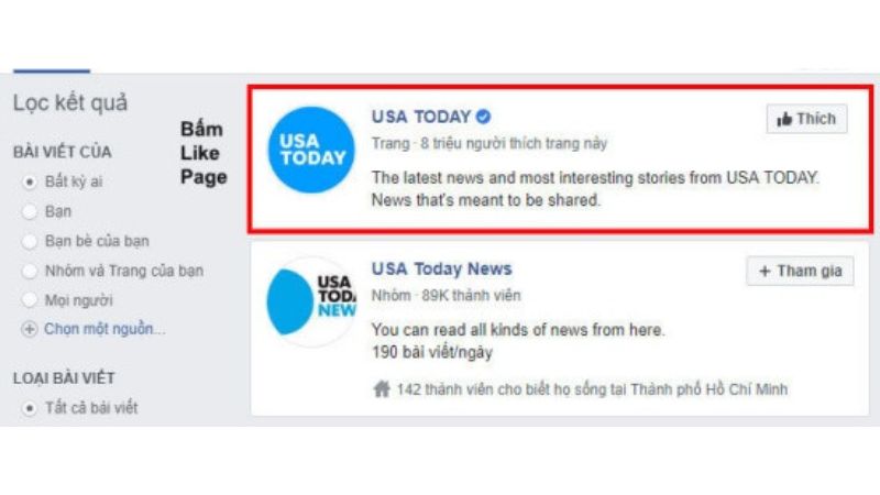 tim kiem page usa today