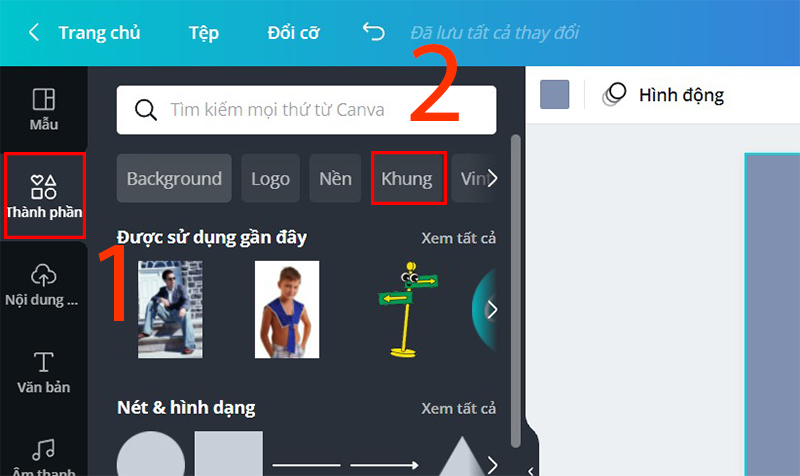 Cách tạo khung avatar Facebook bằng phần mềm Canva