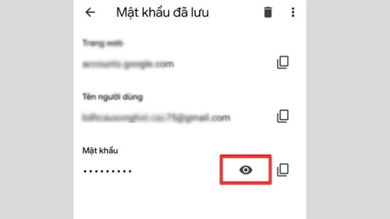 Cách lấy lại mật khẩu Zalo qua Gmail trên điện thoại