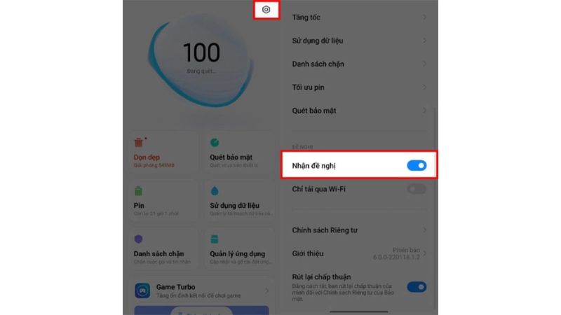 cach tat quang cao tren dien thoai realme