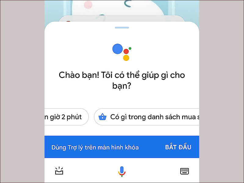 Tắt trợ năng bằng trợ lý ảo