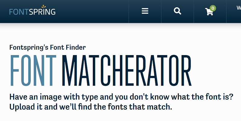 Phần mềm Font Matcherator