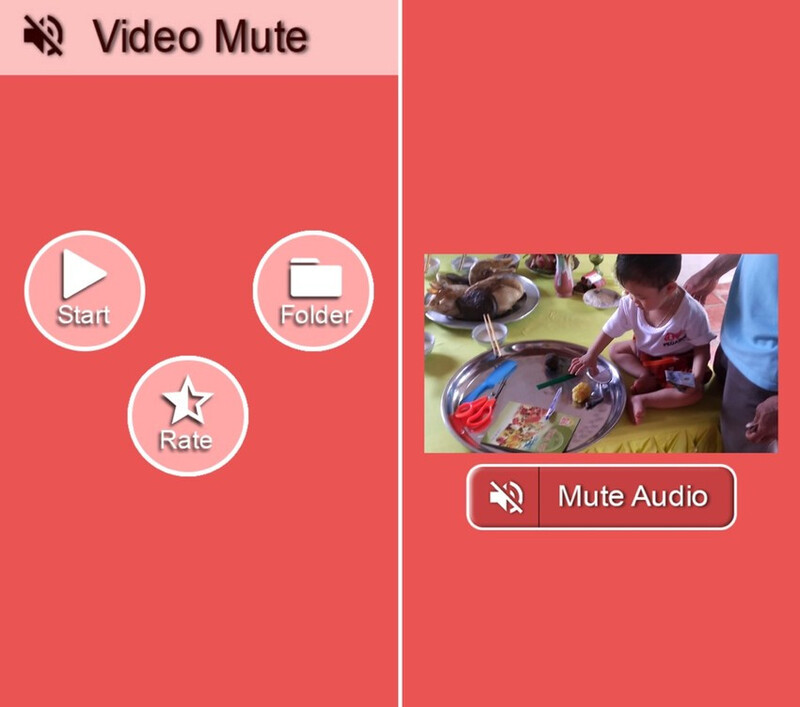 Sử dụng ứng dụng Video Mute để xóa âm thanh khỏi video