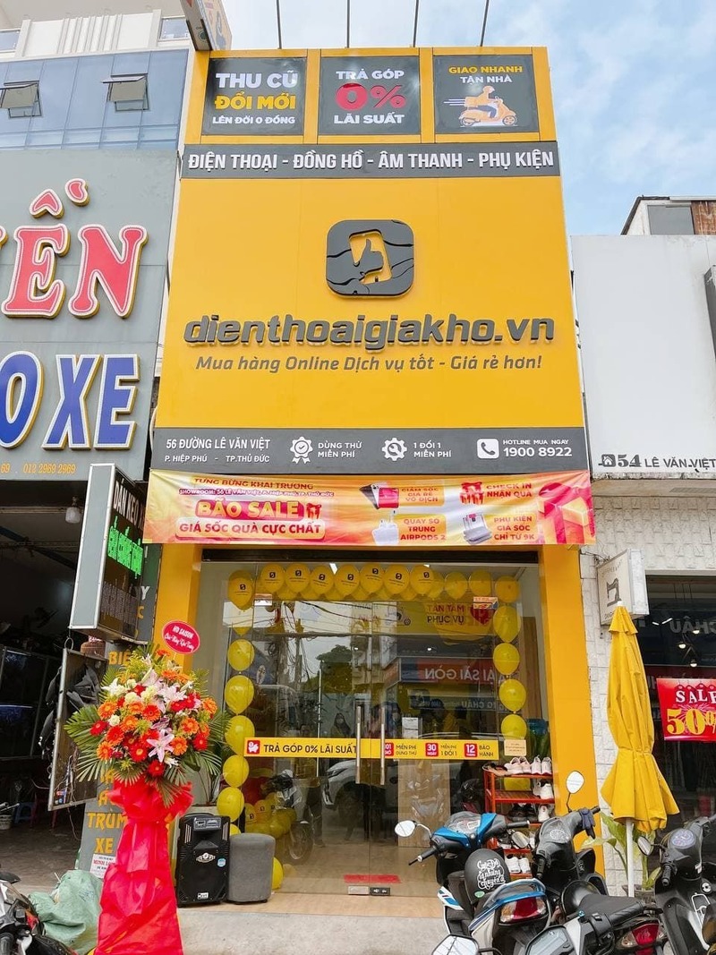 cửa hàng Điện thoiaj Giá Kho kinh doanh uy tín
