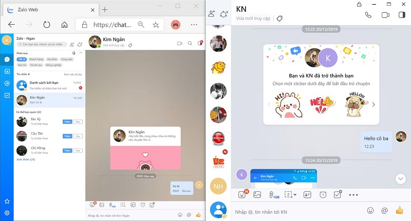 Dùng Zalo trên máy tính mang đến nhiều lợi ích