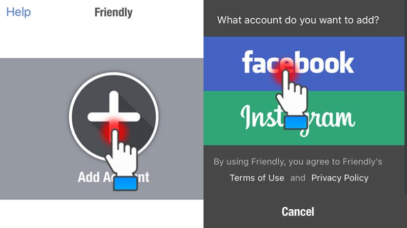 su dung friendly de dang nhap nhieu tai khoan facebook