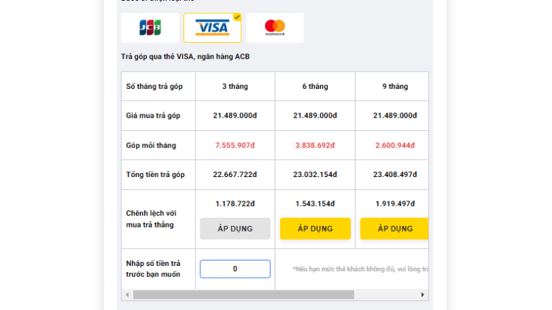 Điện thoại iPhone 15 trả góp trả trước bao nhiêu? 3
