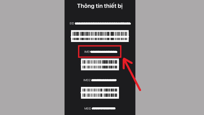 Kiểm tra iPhone chính hãng bằng IMEI
