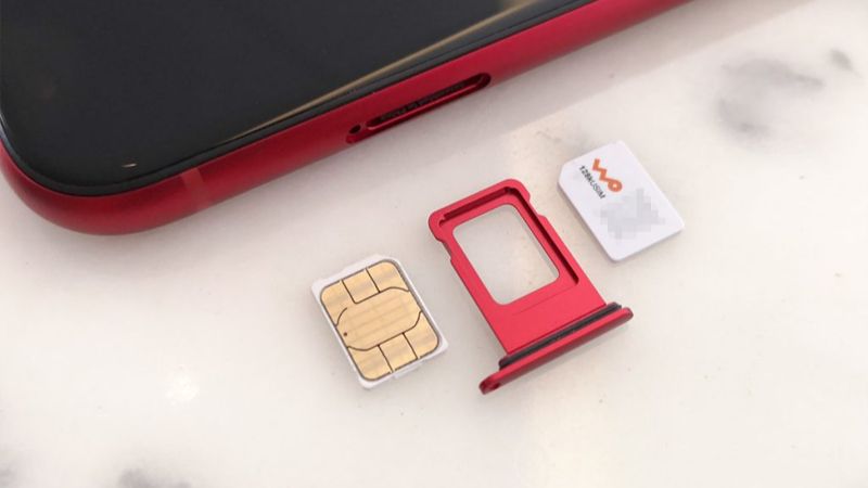 Lắp sai vị trí sim 