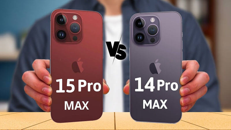 So sánh iPhone 14 Pro Max và iPhone 15 Pro Max về thiết kế