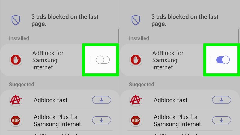 Sử dụng trình duyệt Adblock Plus