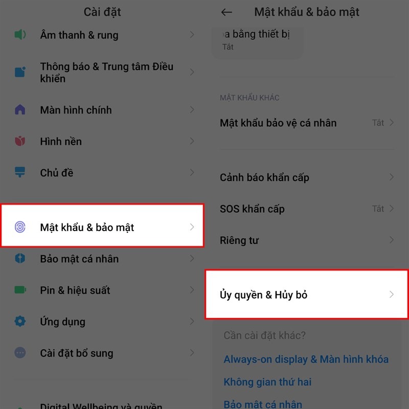 Tắt quảng cáo trên điện thoại Xiaomi