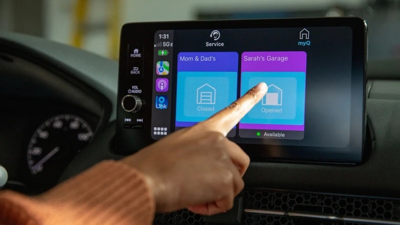 Cửa Gara thông minh Carplay