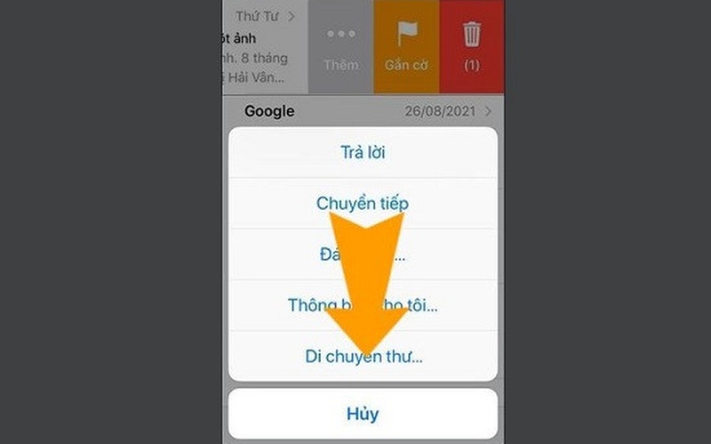 Cách khôi phục email đã xóa trên iPhone cực đơn giản 2