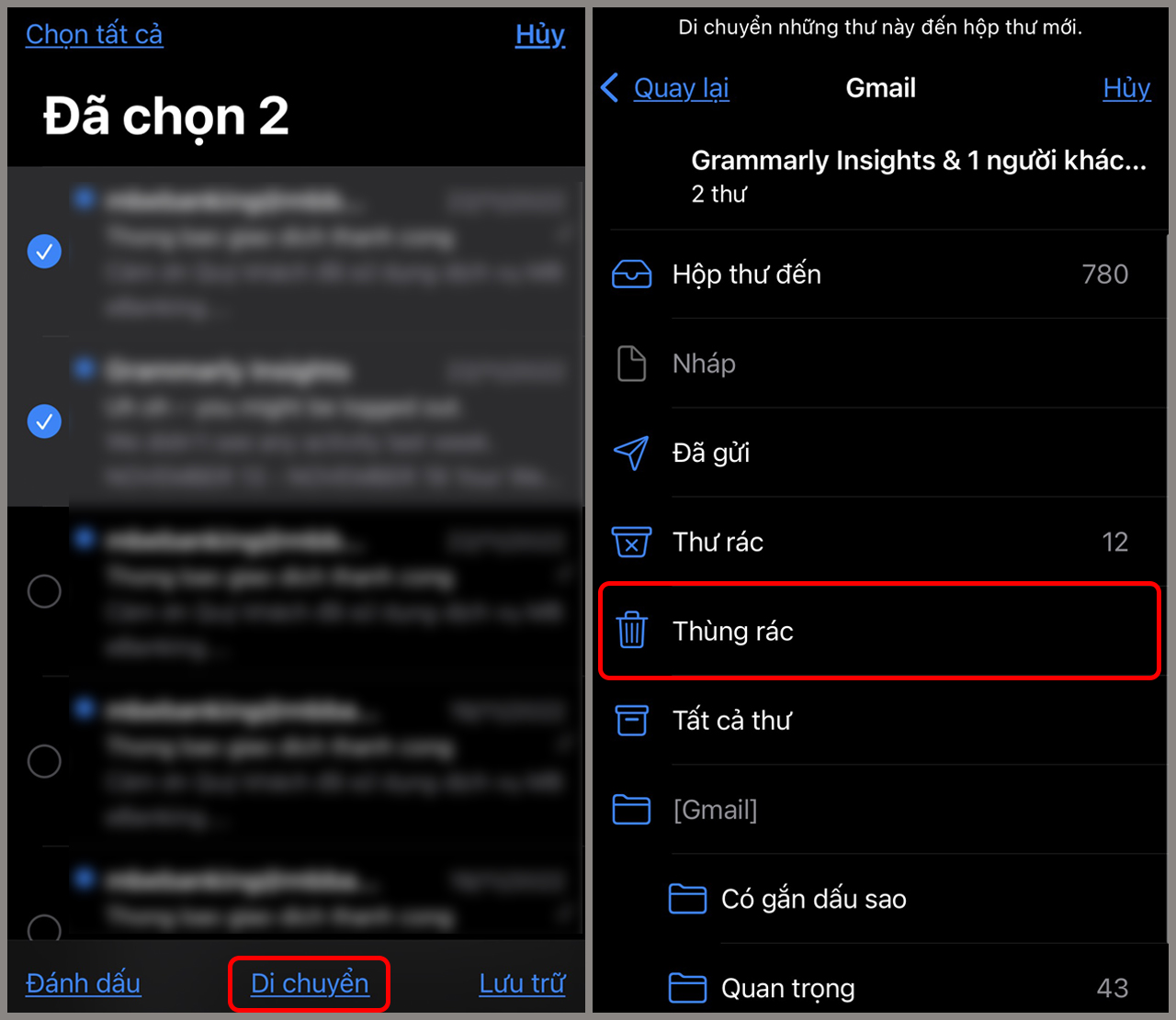 Hướng dẫn xóa tất cả thư trong Gmail trên iPhone đơn giản 4