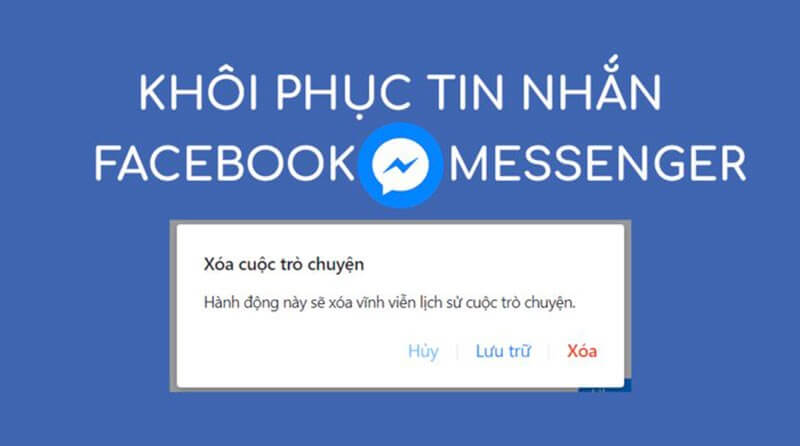 Điều kiện khôi phục tin nhắn trên Messenger