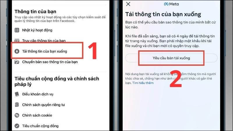 Cách lấy lại tin nhắn Messenger đã xóa bằng cách tải xuống bản sao lưu