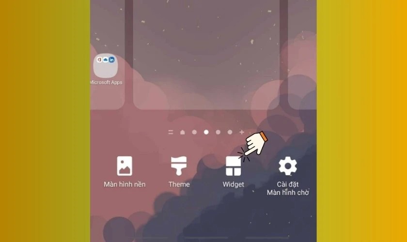 Cách ghim ứng dụng Locket Widget trên Android