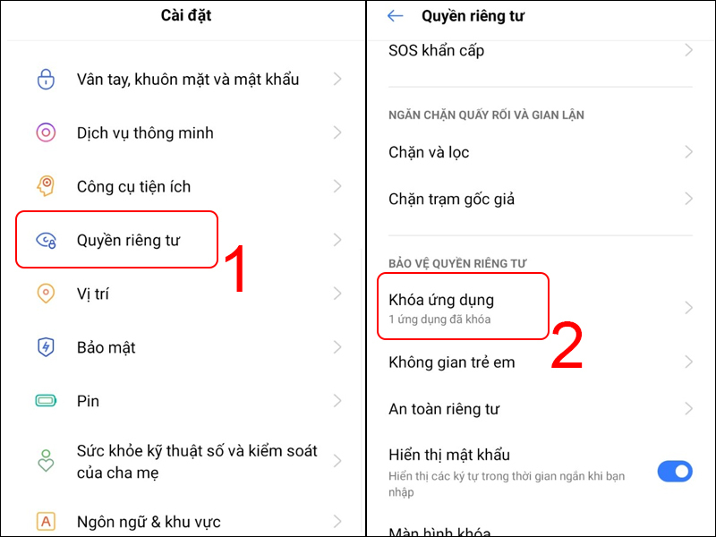 Đặt mật khẩu cho ứng dụng bằng Screen Time