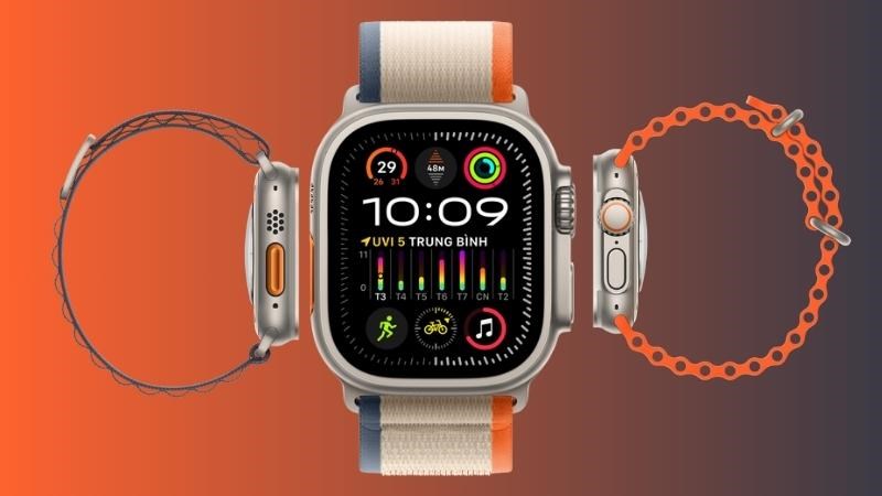 Đánh giá Apple Watch Ultra 2 về hiệu ứng hiển thị