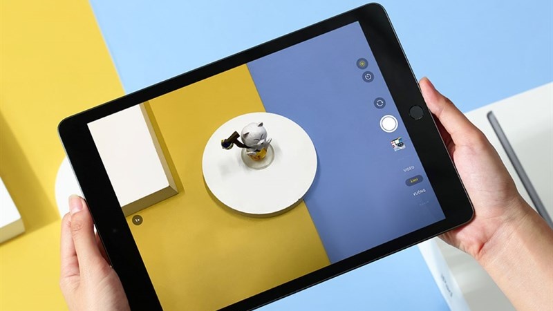 đập hộp ipad gen 9 đánh giá camera