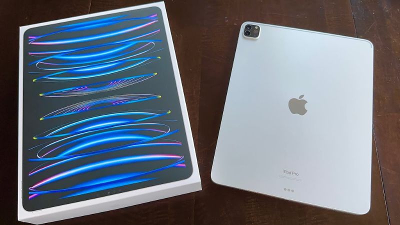 đập hộp ipad pro m2