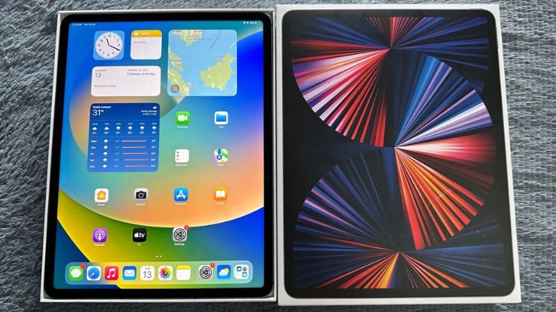 đập hộp ipad pro m2