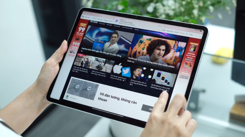 đập hộp ipad pro m2