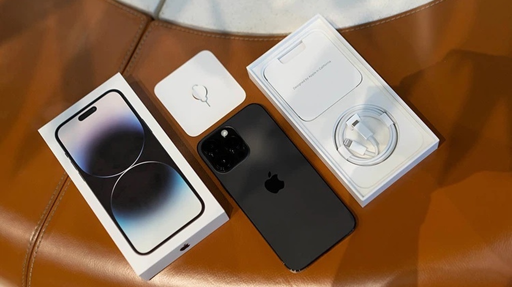 Đập hộp iPhone 14 Pro Max màu đen có gì bên trong hộp? 2