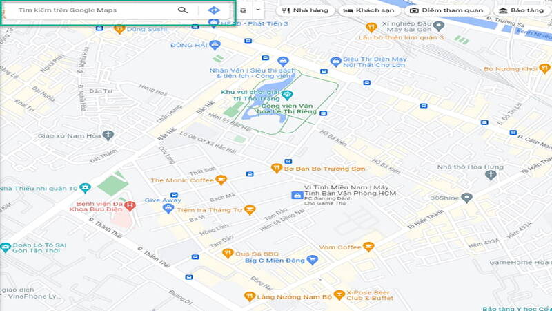 cách ghim vị trí trên google map