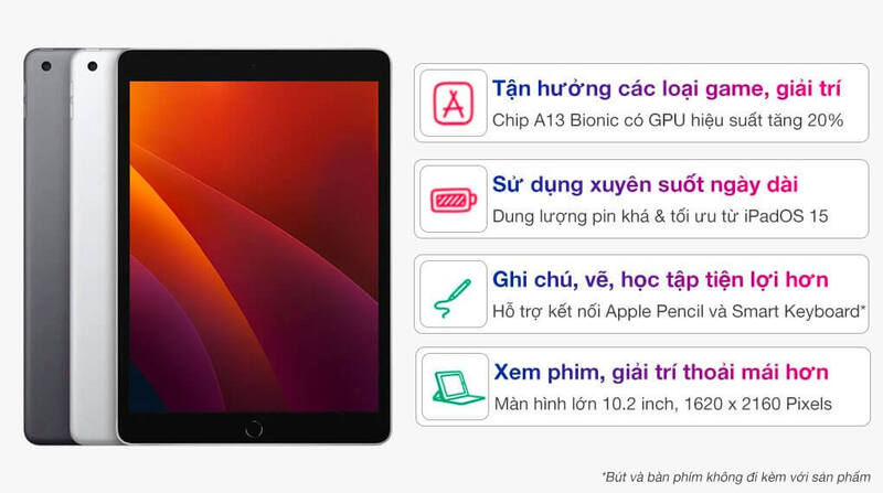 Mua iPad Gen 9 giá rẻ chất lượng tại Điện Thoại Giá Kho