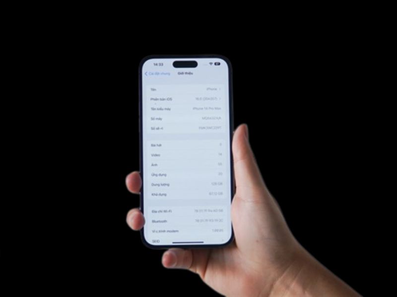 Về hiệu năng iPhone 14 Pro Max cũ 99