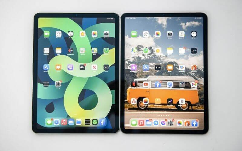 Hiệu suất của iPad Pro 2018 và iPad Air 5